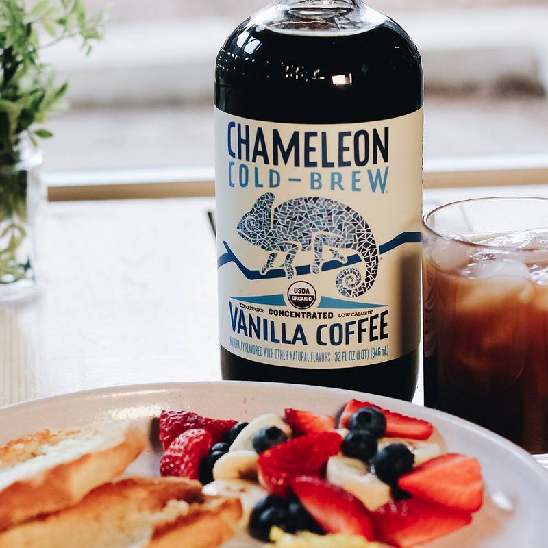 Chameleon Cold Brew Vanilla Coffee Concentrate - 1qt