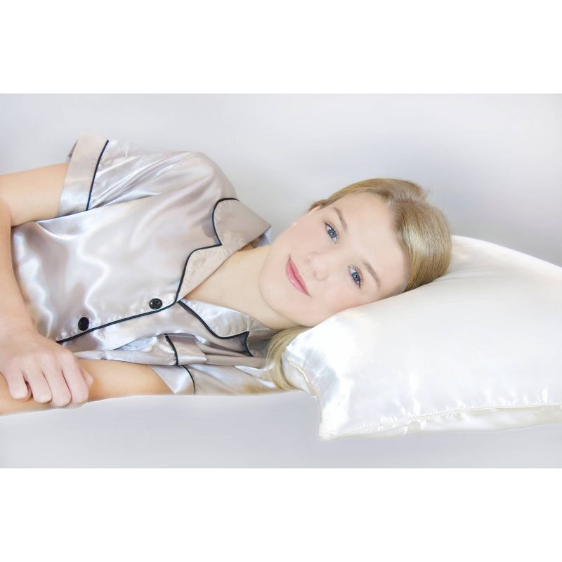 Bed Pillow Protector (Euro) White - Allerease