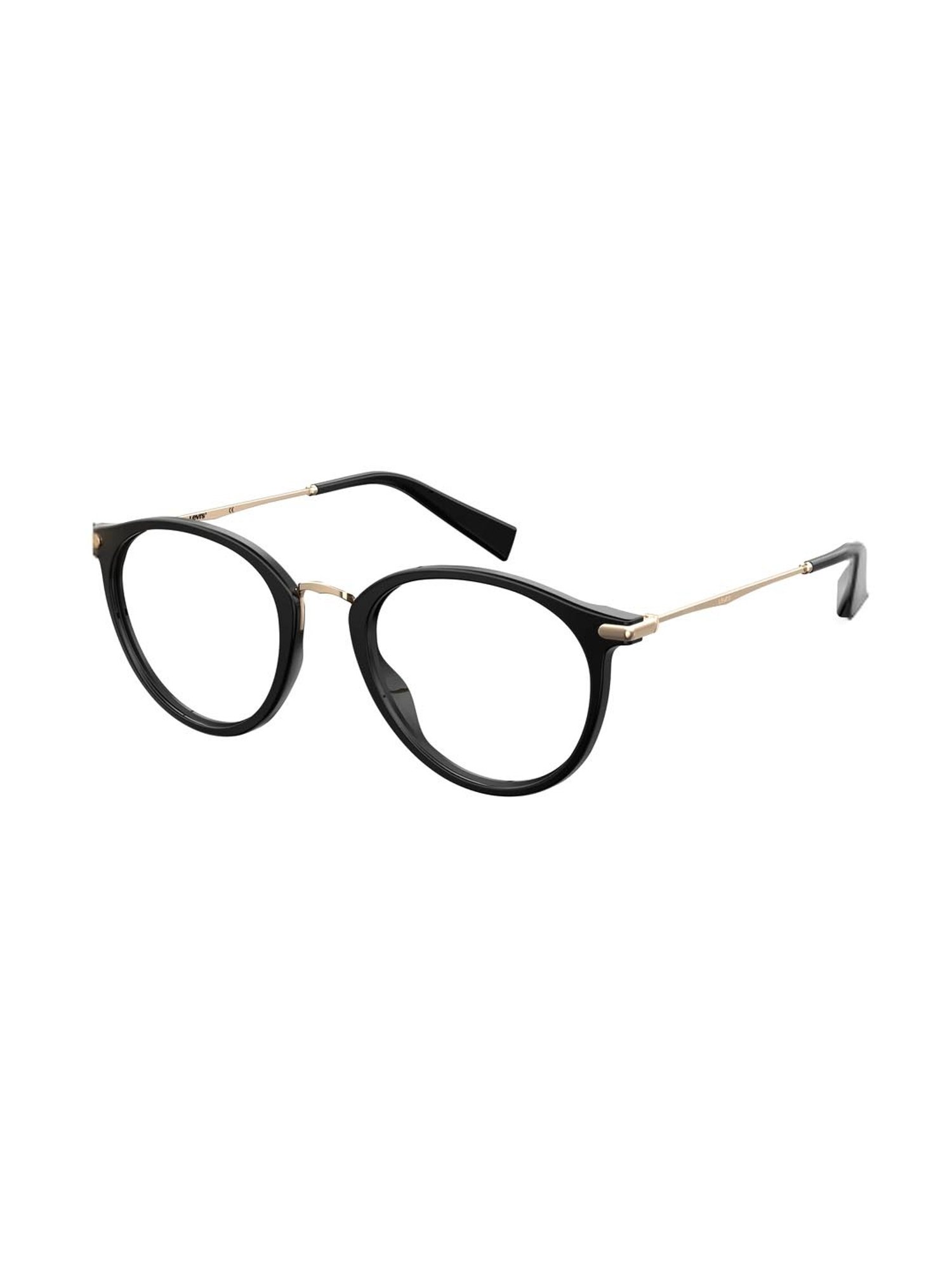 Levi's Black Oval Eye Frames for Women