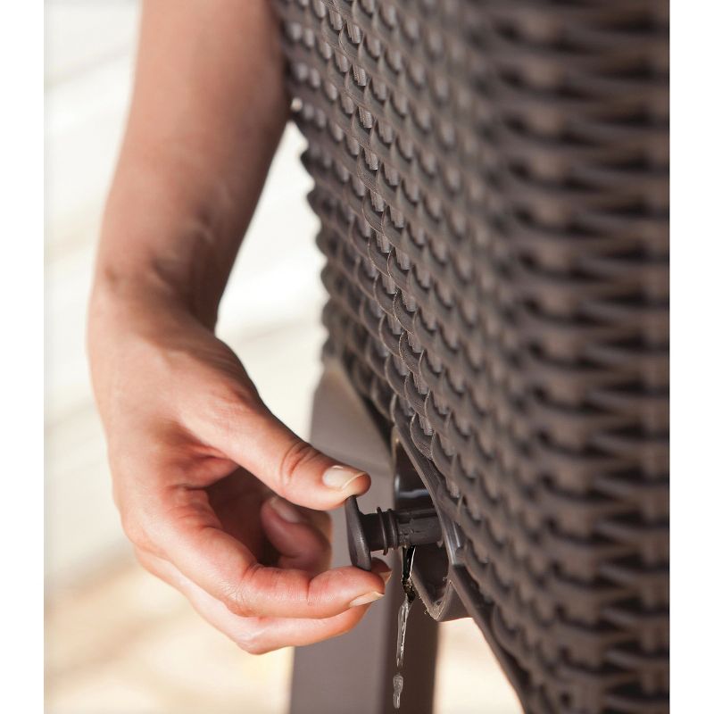 Easy Grow Elevated Rectangular Planter - Brown - Keter