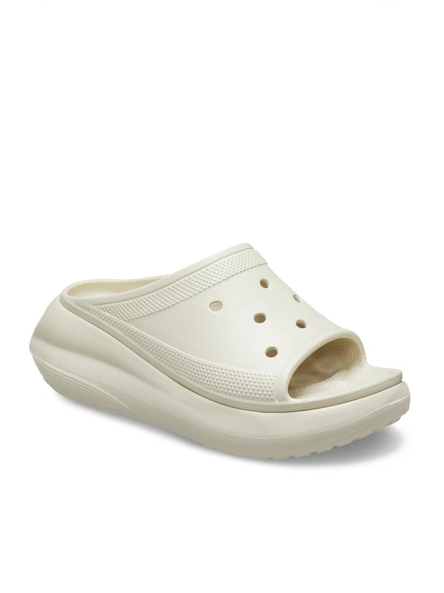 Crocs Men's Crush Off White Slides