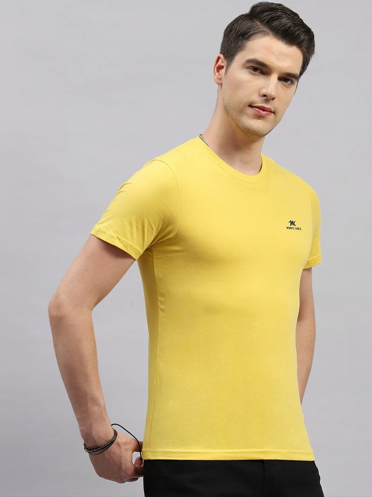Monte Carlo Multicolored Regular Fit T-Shirt