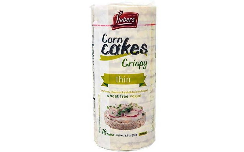 Lieber's Thin Corn Cakes - 2.9oz