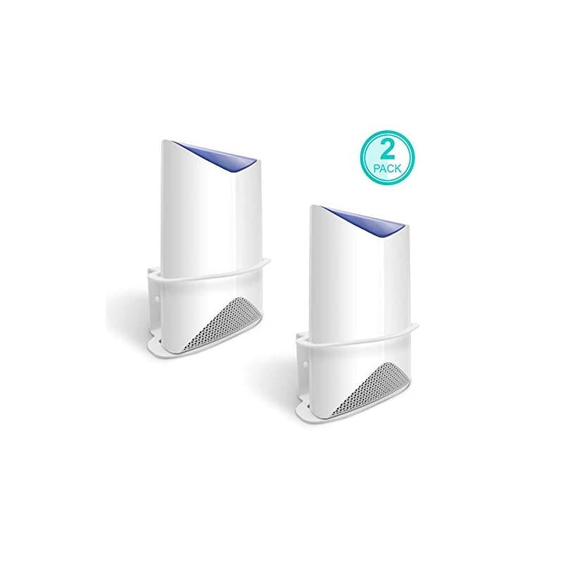 Wall Mount Compatible Orbi Pro AC3000 Business Mesh WiFi  Sturdy Metal Made Mount Stand Holder Compatible Orbi Router SRK60 2 Pack