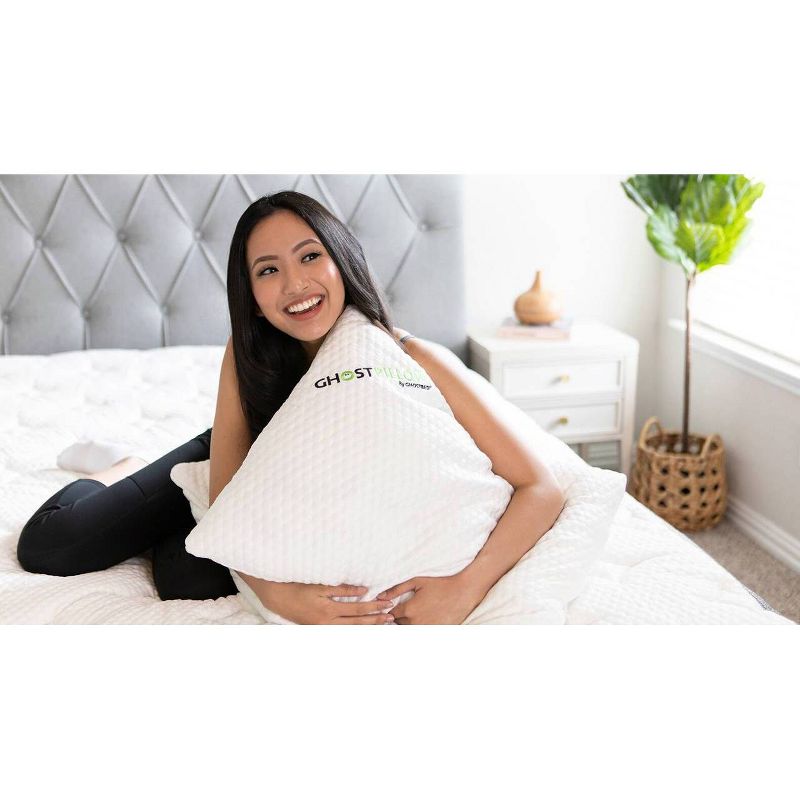 Downlite Soft White Goose Down Hypoallergenic Pillow &ndash; Perfect for Stomach Sleepers Standard