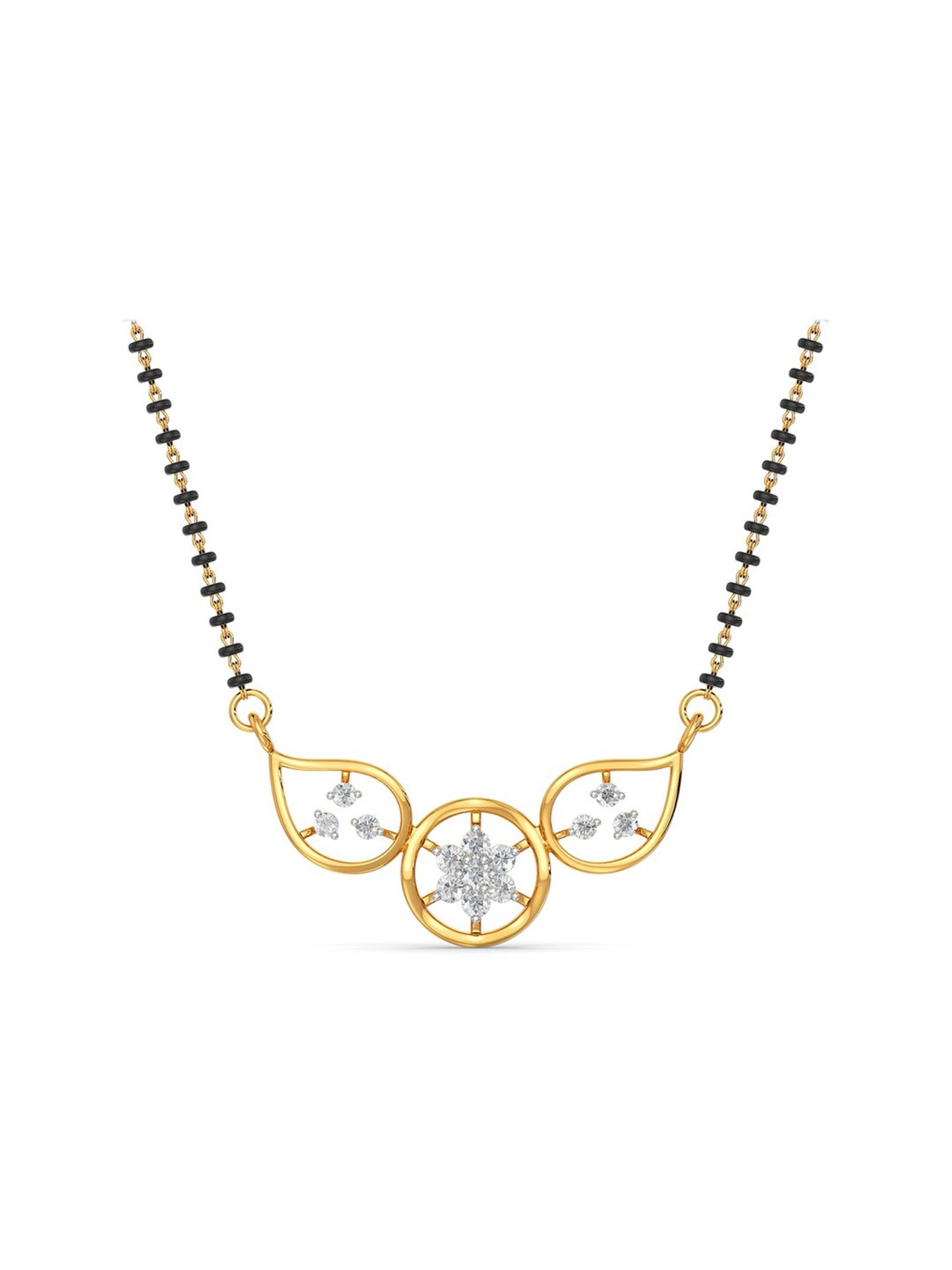 Joyalukkas 18k Gold & Diamond Mangalsutra