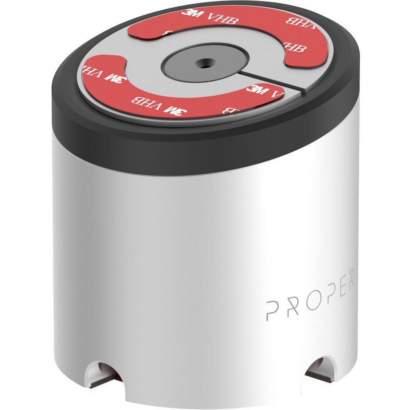 PROPER POS Prop Stand - 7" Height x 7" Width - Tabletop, Wall Mountable - Aluminum - Silver