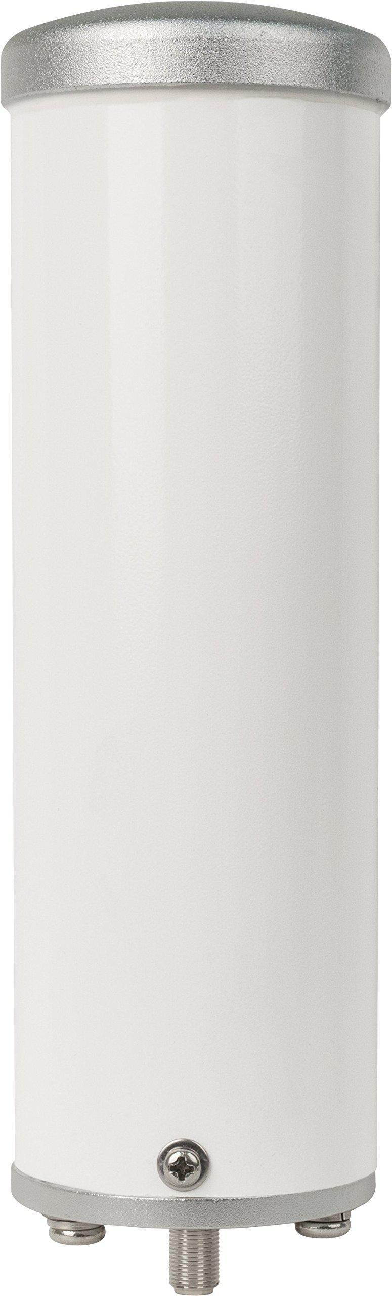 Wilson 4G 75 Ohm Omni-Directional Outside Antenna, White with F-Female Connector - 304423