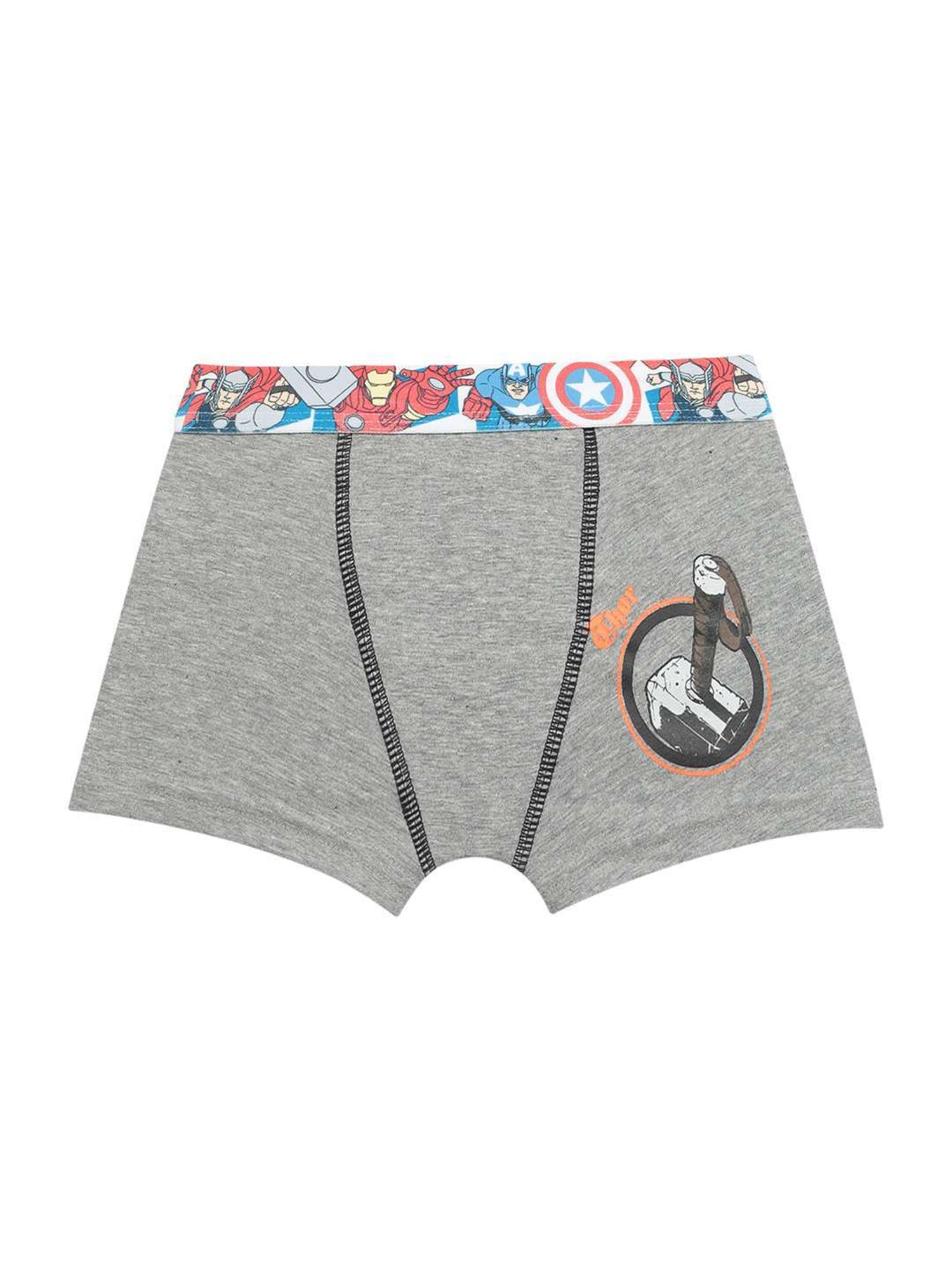 Bodycare Kids Multicolor Cotton Printed Avengers Trunk (Assorted, Pack of 2)