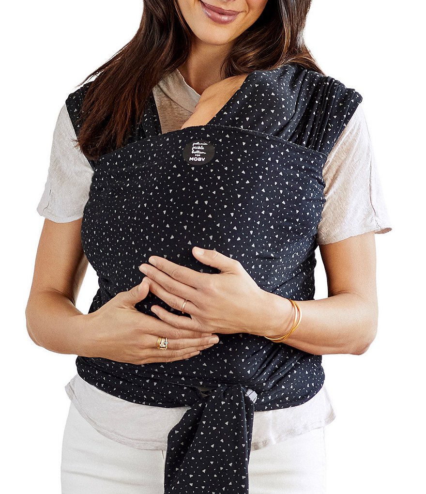 Moby X Petunia Pickle Bottom Terrazzo Print Classic Baby Wrap