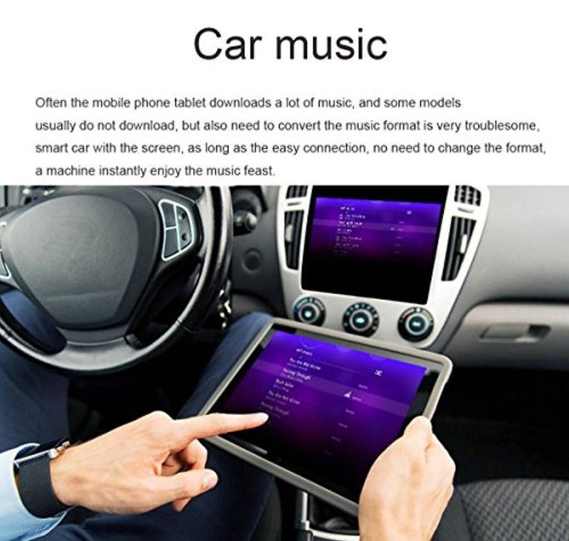 Mirascreen X7 Car WiFi Display Box, Airplay DLNA Miracast Screen Mirroring from Smart Phones to Car Screen Wirelessly, with HDMI and RCA (CVBS) Output GPS Navigation (611864735078)