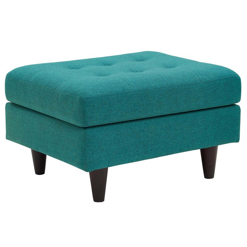 Empress Upholstered Ottoman Teal - Modway