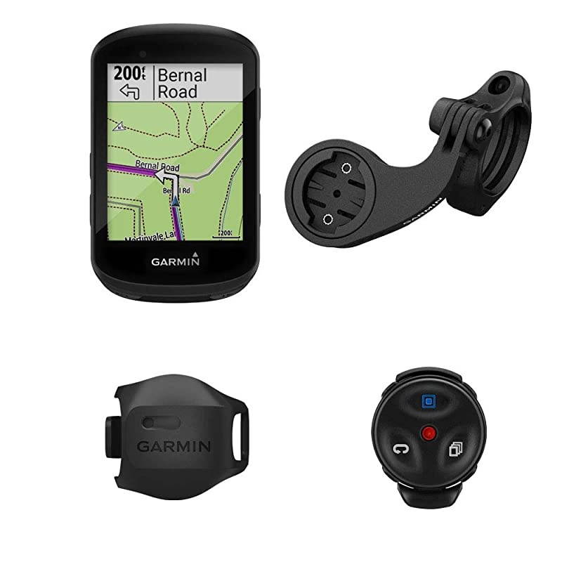 Edge 530 Mountain Bike Bundle, Performance GPS Cycling/Bike Computer with Mapping, Dynamic Performance Monitoring and Popularity Routing, Includes Speed Sensor and Mountain Bike Mount