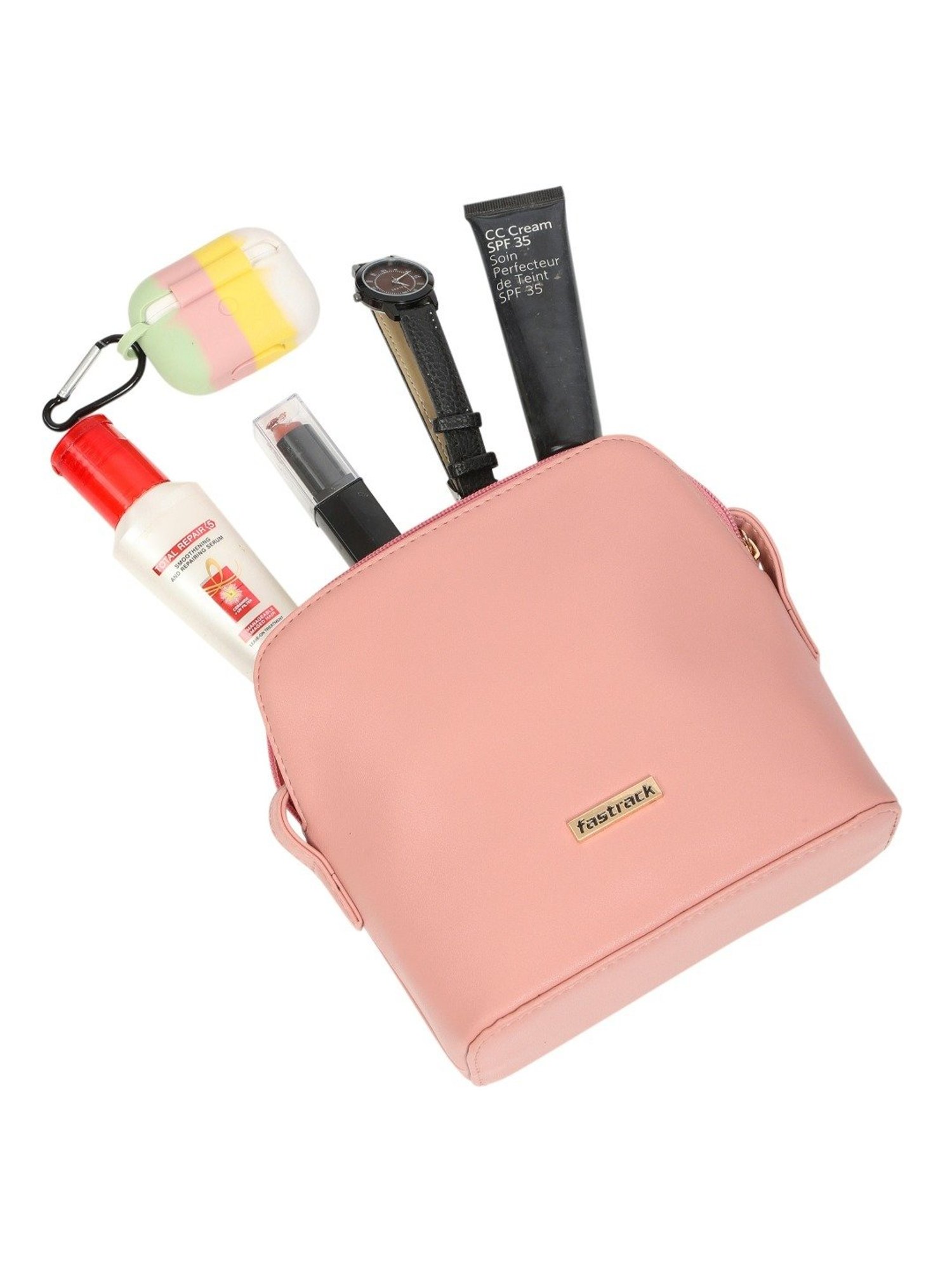 Fastrack Everyday Powder Pink Sling Bag for Women