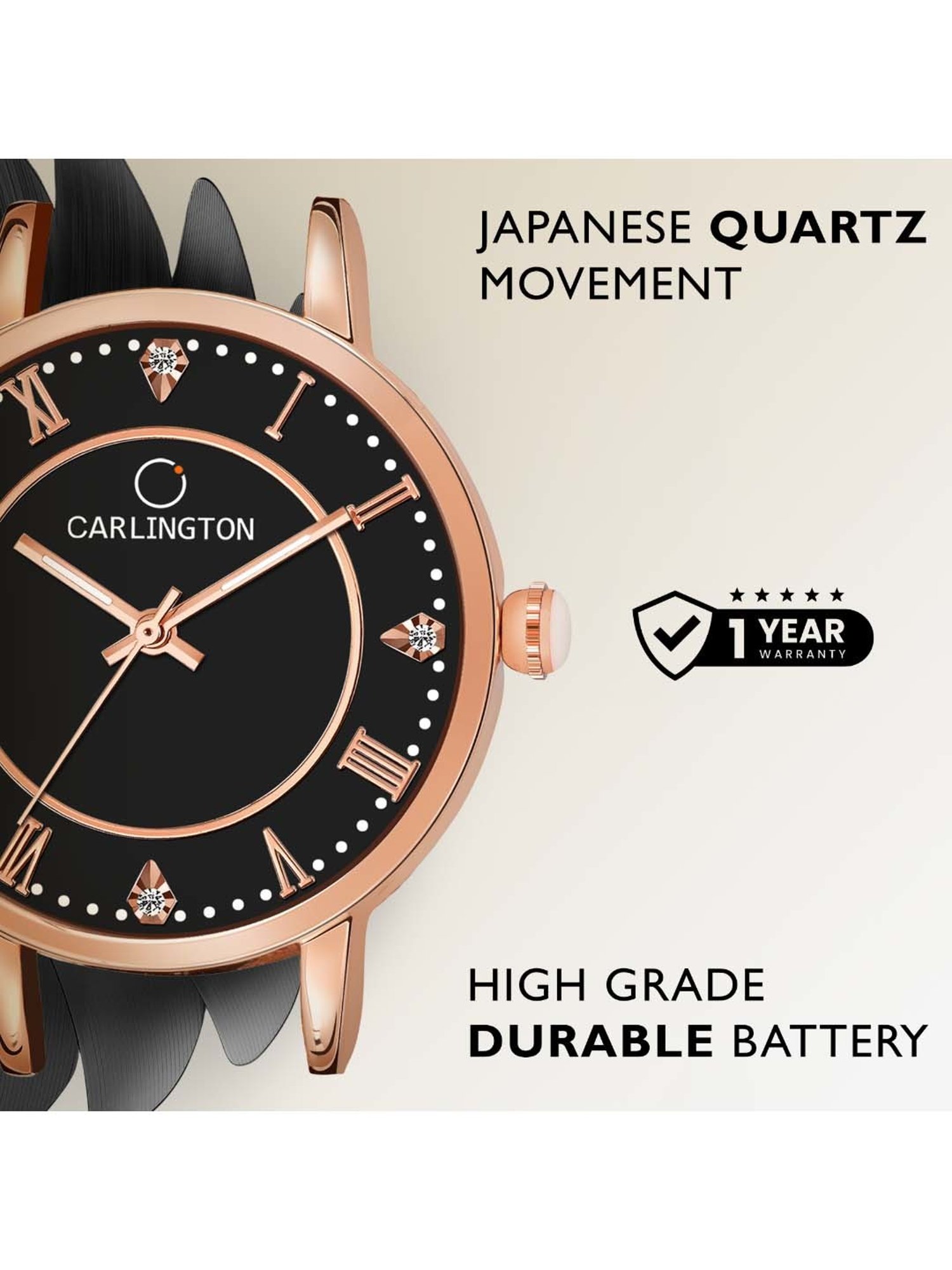 CARLINGTON CT 2013 Analog Watch for Women