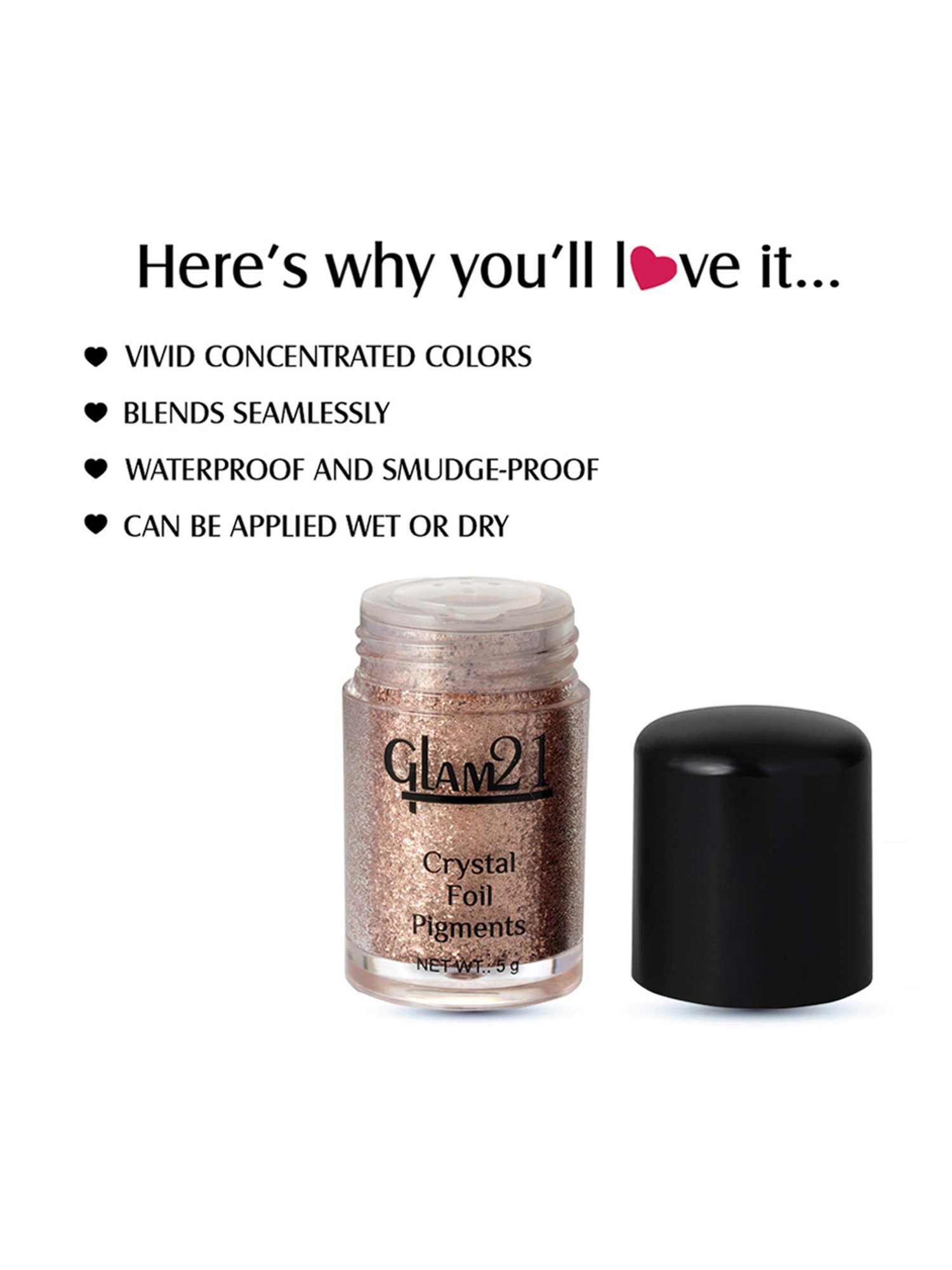 Glam21 Crystal Foil Pigments 09 - 5 gm