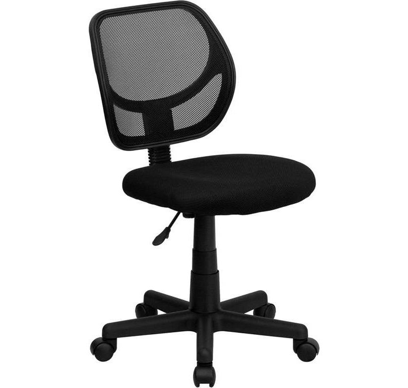 Low Back Task Chair Black - Riverstone Furniture Collection