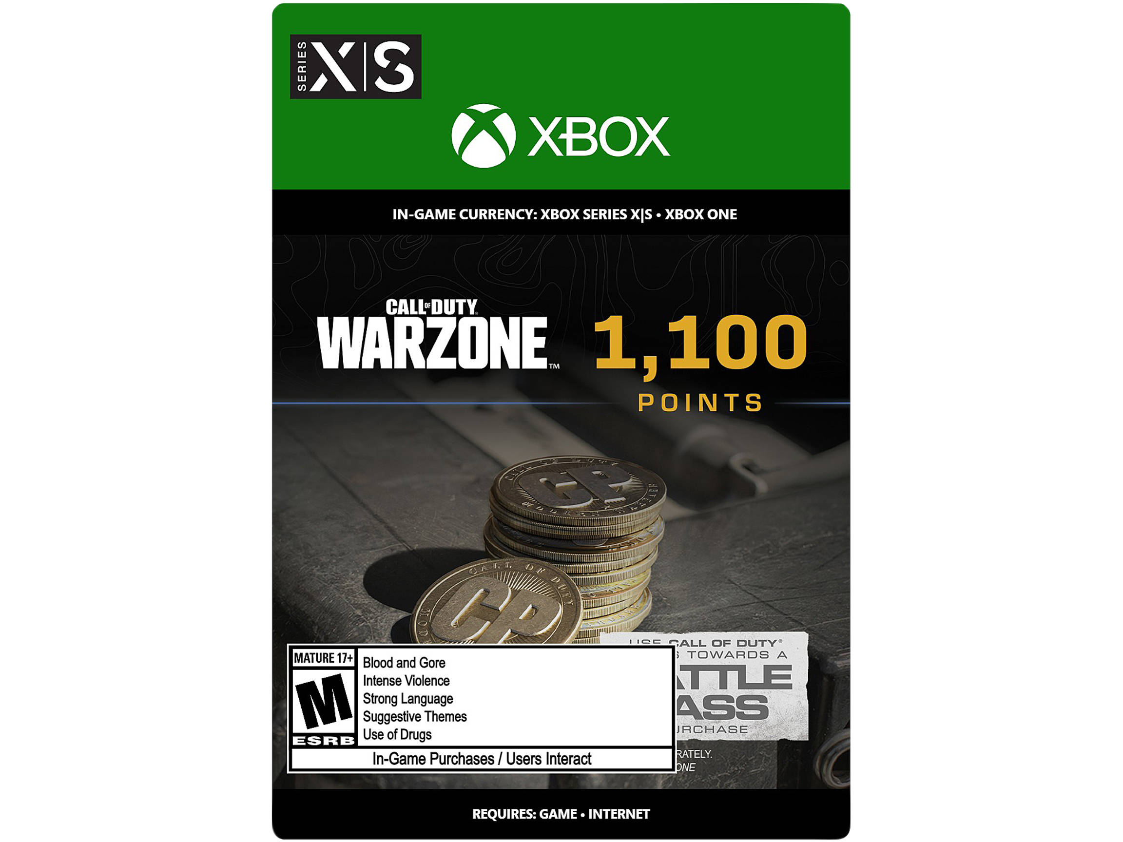 Call of Duty: Warzone Points - 9500 Xbox Series X | S / Xbox One [Digital Code]