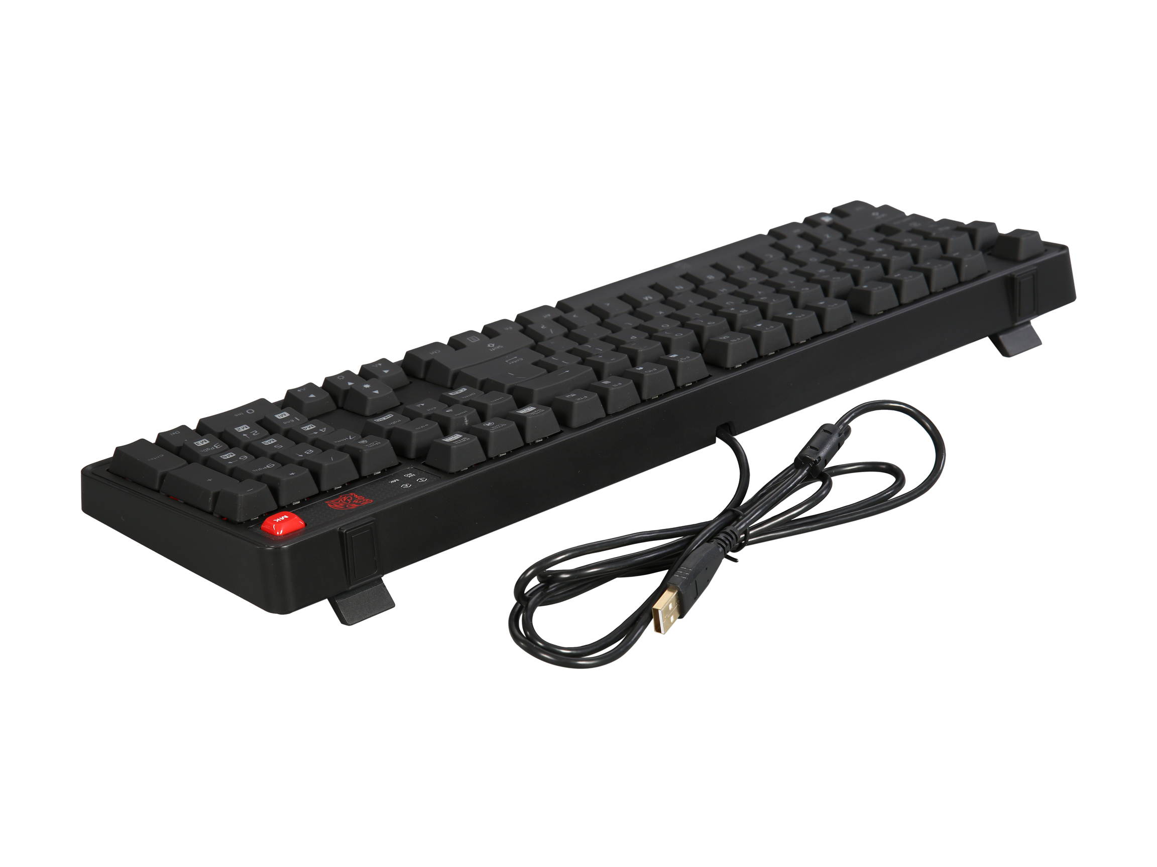 Thermaltake Tt eSports Meka Pro Mechanical Gaming Keyboard - Cherry MX Red Switch