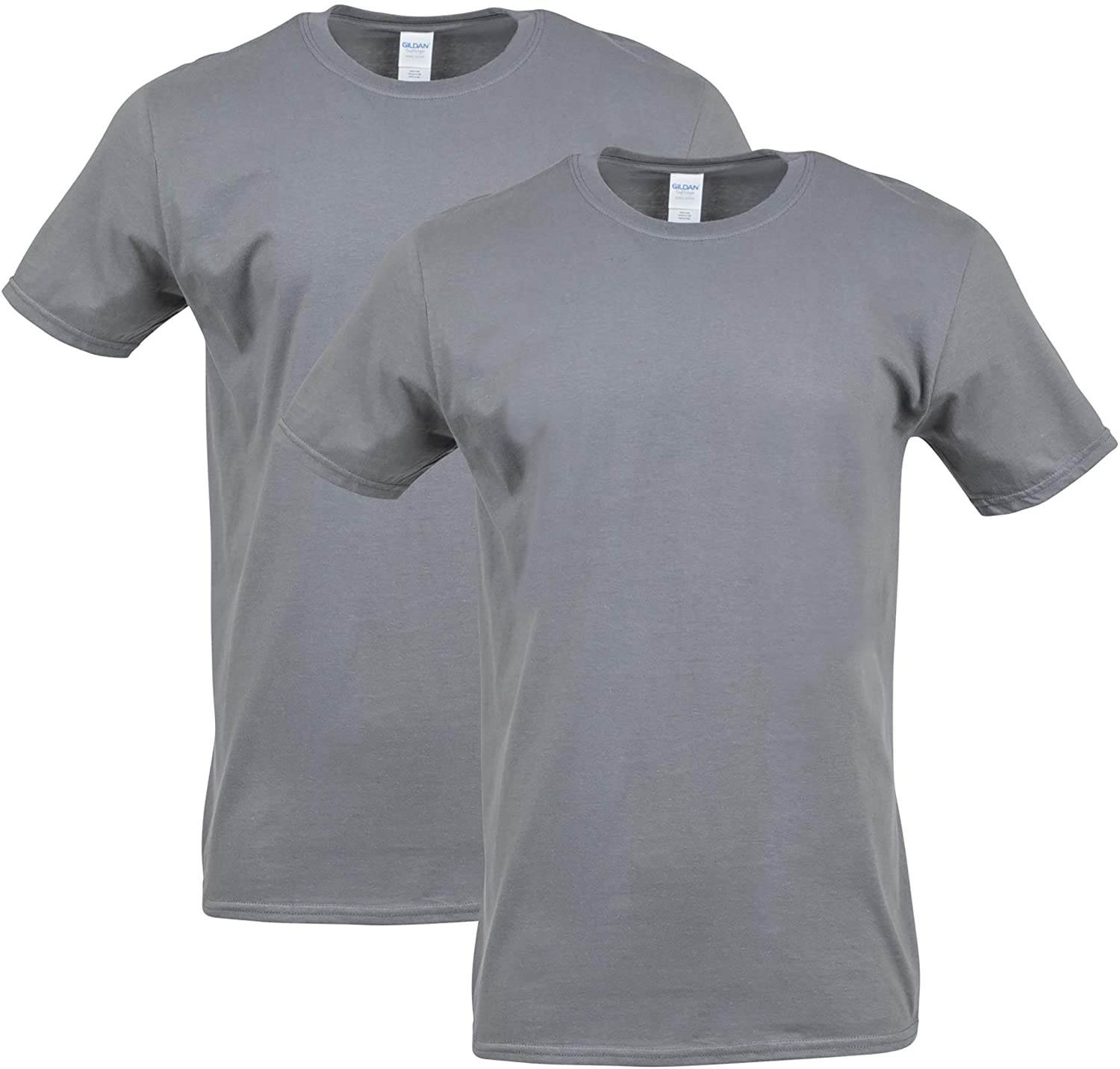 Gildan Men's Softstyle Cotton T-Shirt, 2-Pack