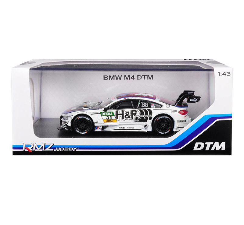 BMW M4 DTM #31 "H&R" 1/43 Diecast Model Car by RMZ City