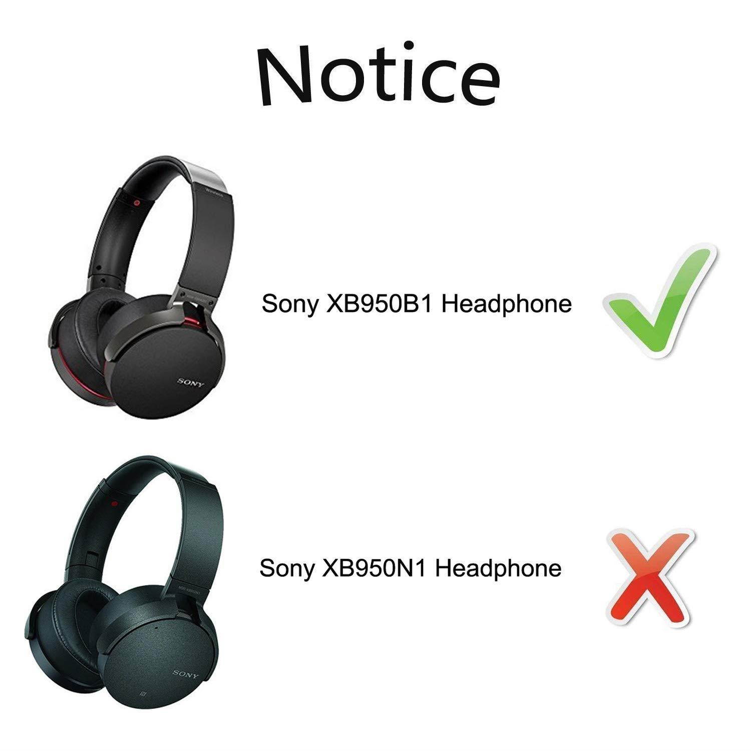 LTGEM Case for Sony XB950B1 Extra Bass Wireless Headphones with App Control (2017 Model)
