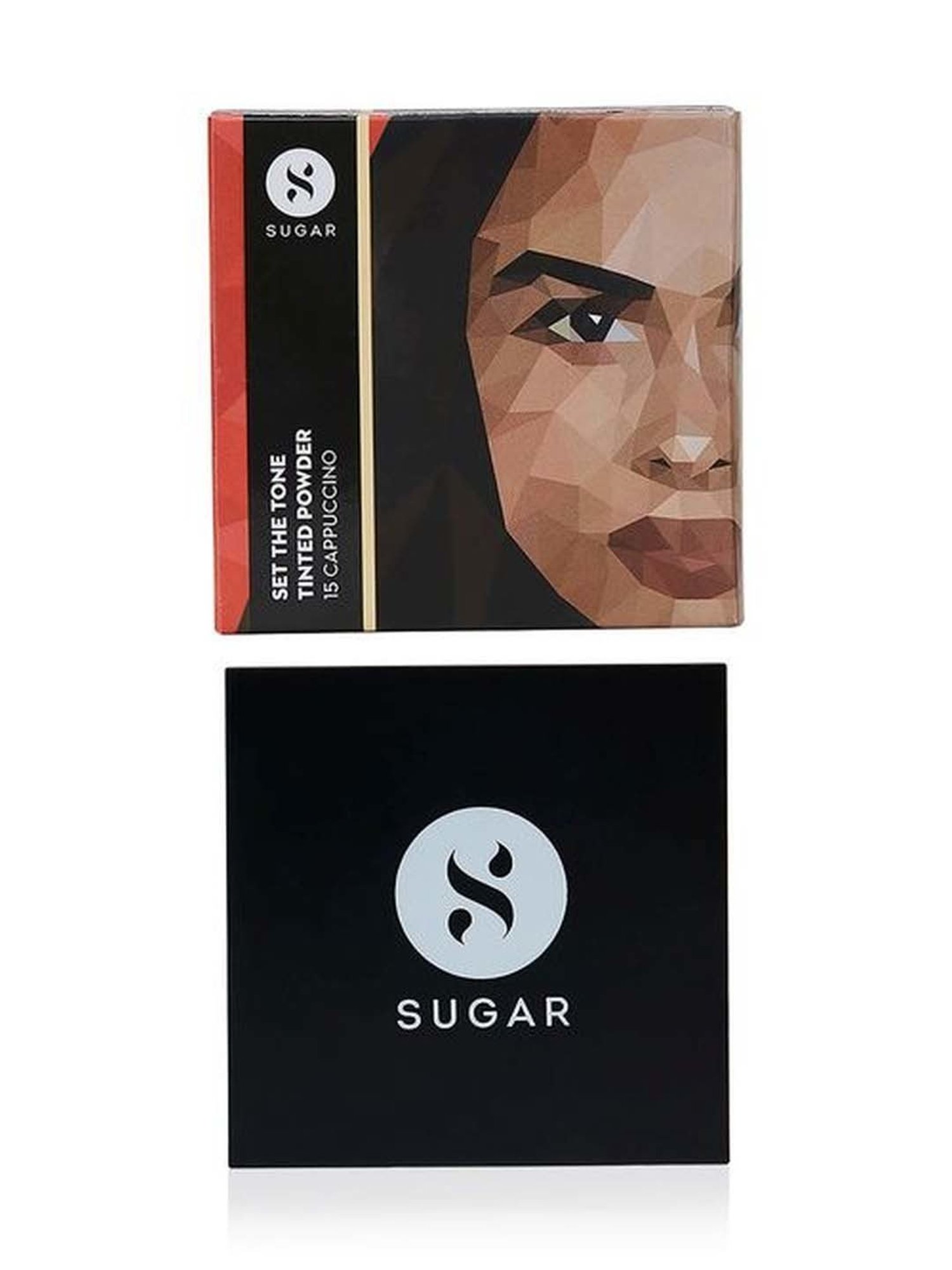 Sugar Cosmetics Set The Tone Tinted Powder 15 Cappuccino - 15 gm