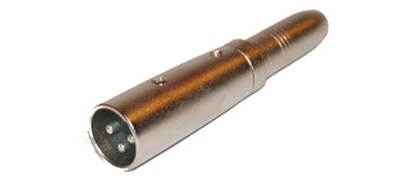 Seismic Audio - PA Speaker Cable Connector/Adapter - 1/4" TRS Female to XLR Male