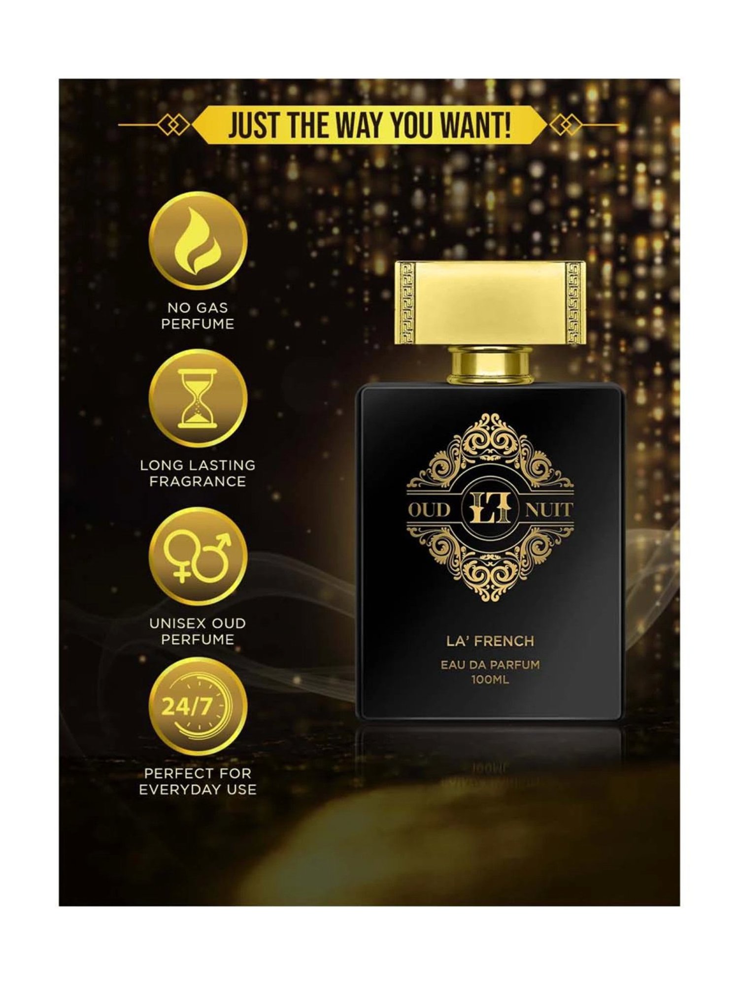 La French Oud Nuit Eau De Parfum - 100 ml