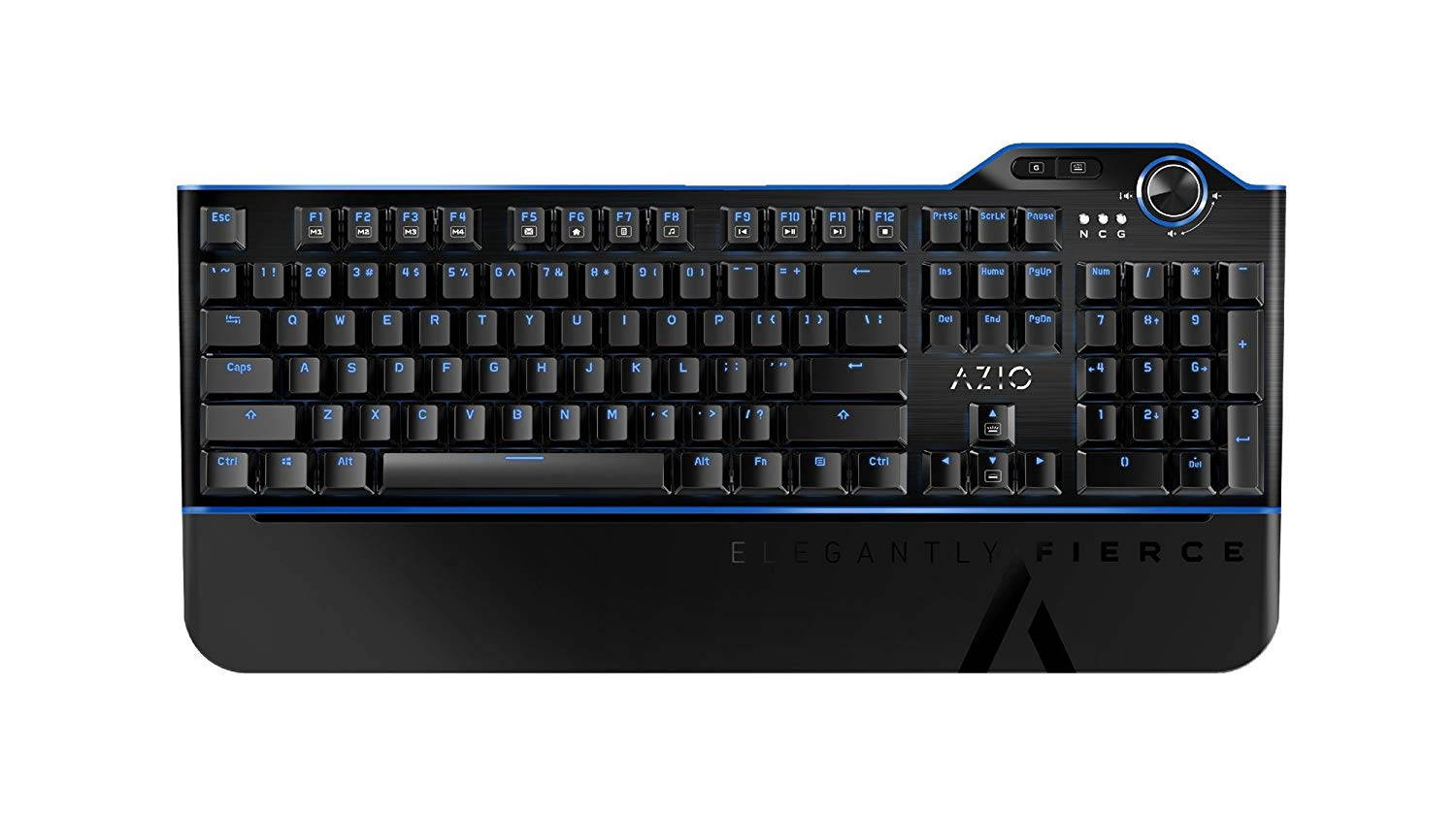 Azio MGK L80 Mechanical Gaming Keyboard (Brown K-Switch/RGB Backlight) MGK-L80-01