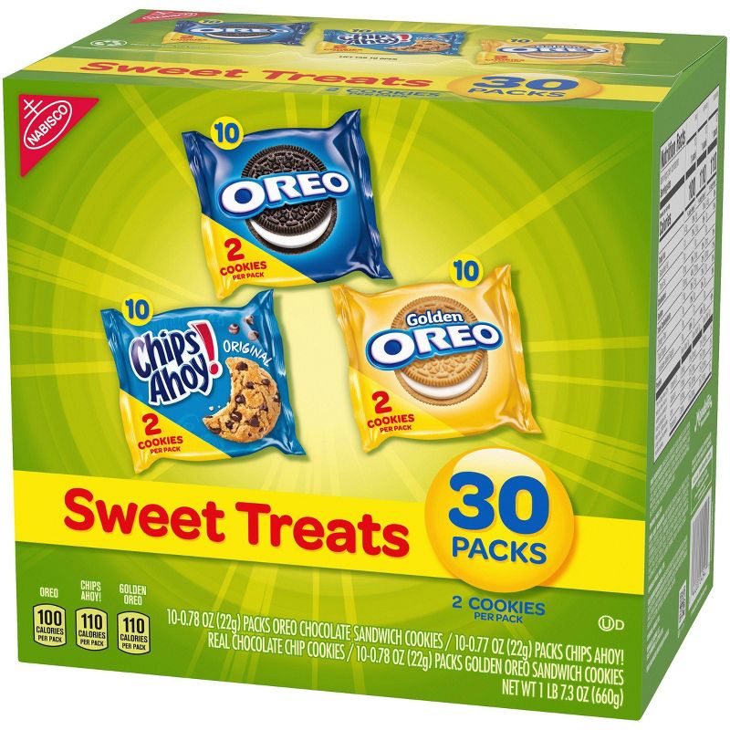 Nabisco Cookies Sweet Treats Pack - 30ct