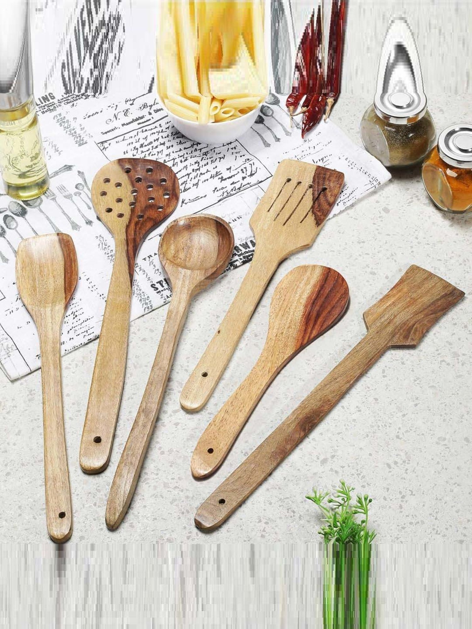 Bergner Black Nylon Soup Ladle - Set of 1