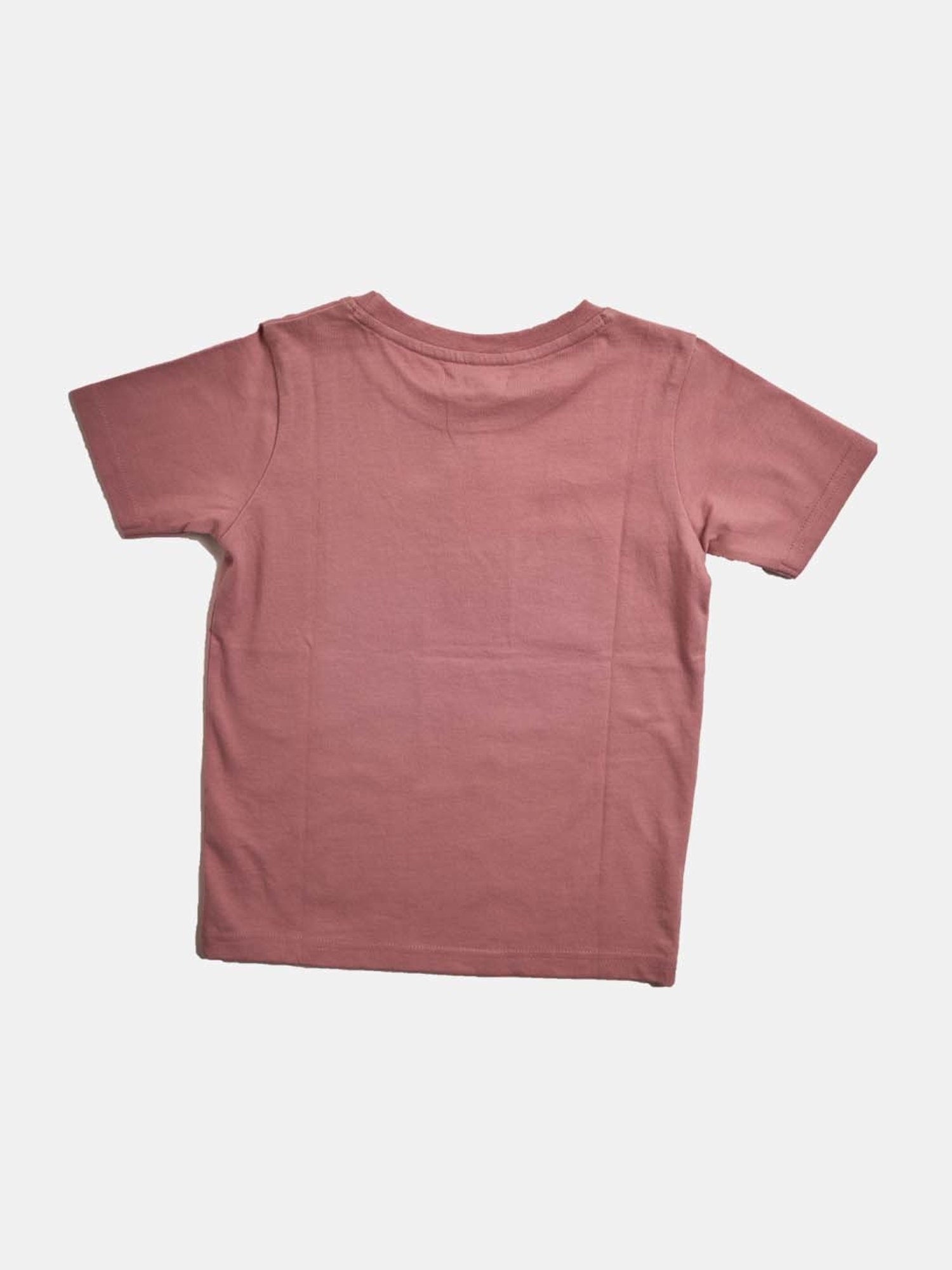 Angel & Rocket Kids Pink Cotton Printed T-Shirt