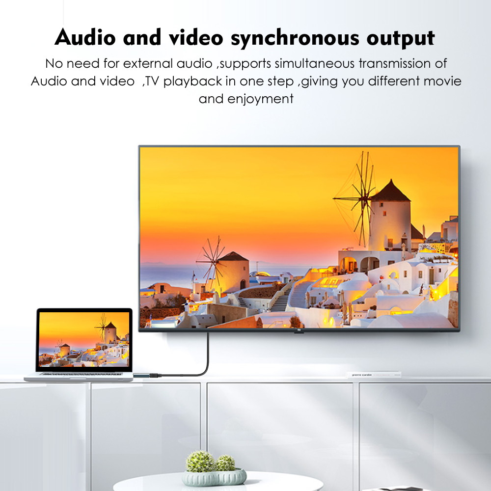 Wavlink Displayport to HDMI Adapter 4K@60Hz, DP 1.2 to HDMI 2.0 Active Converter Support UHD 4K@60Hz, 3D Resolutions up to 1920x1080@120Hz for HDTV, Monitor, Projector, 1-Pack