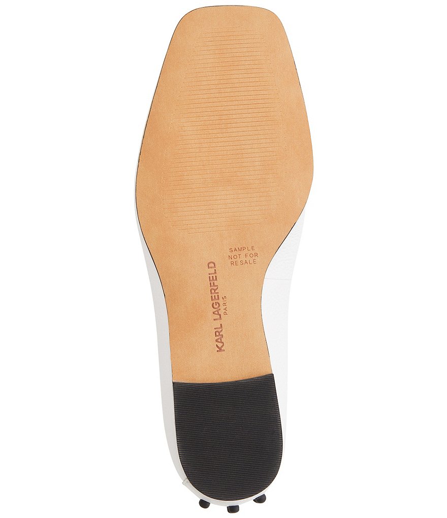 Jack Rogers Blair Pointed Toe Bow Leather Flats