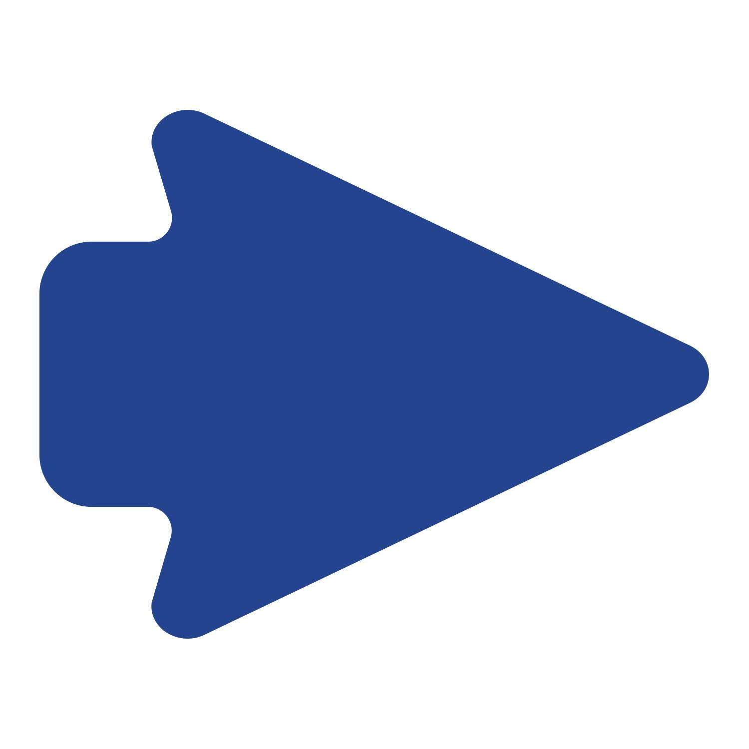 LiteMark 5 Inch Green Arrowhead Decals - Pack of 12