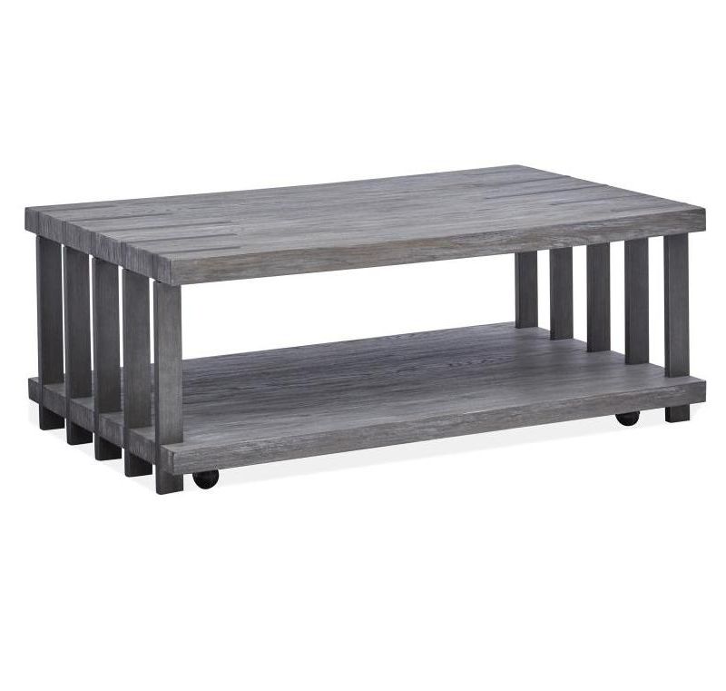 Magnussen T4917 Eldridge Rectangular Cocktail Table w/Casters