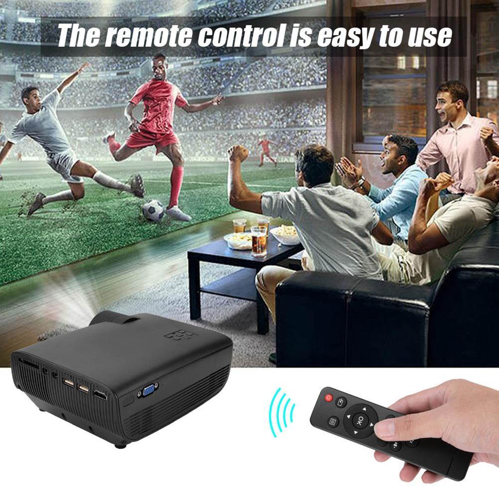 3D 1080P HD WIFI Mobile Phone with the Same Screen Projector Home Theater Projector Portable Mini Video Projector LCD Screen Office Top Projector