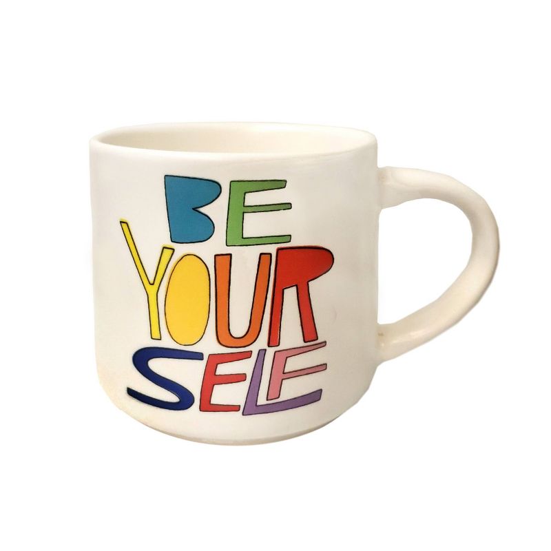 Queer Eye 14oz 4pk Stoneware Love Quote Assorted Mugs