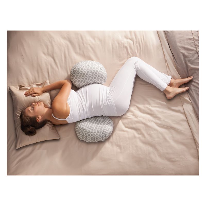 Boppy Side Sleeper Pregnancy Pillow - Diamond Circles