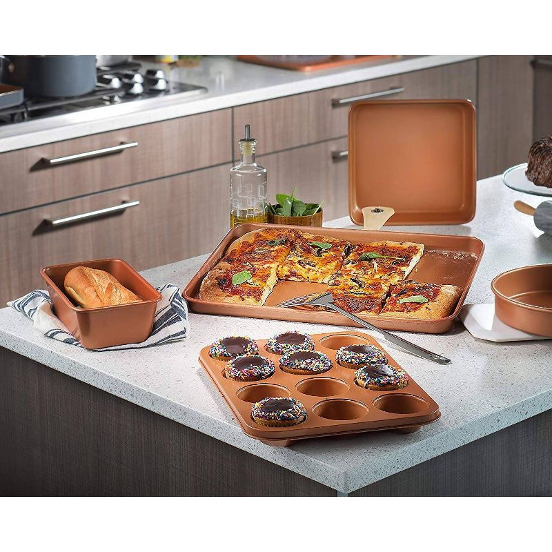 Sumeet Nonstick Granite Finish 2Pc OMEGA Cookware Set  (Dosa Tawa+ Mini Multi Snack Maker)