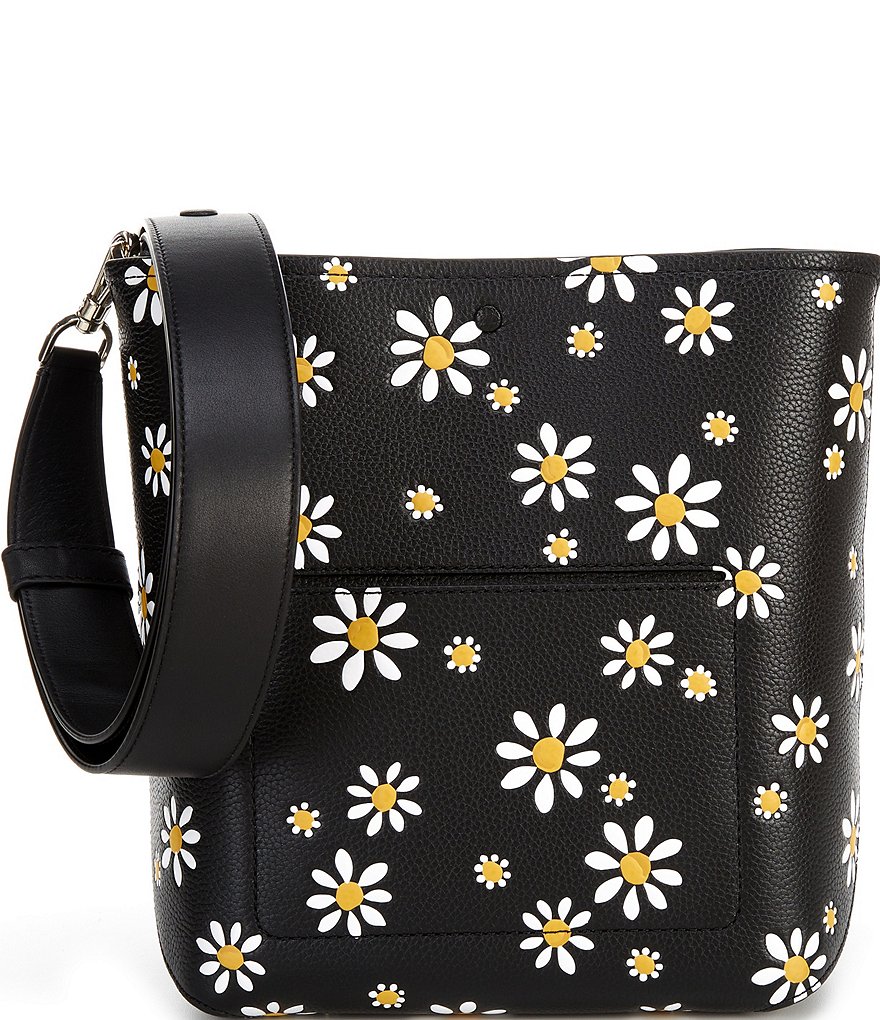 COACH Colorblock Leather Willow Bucket Bag