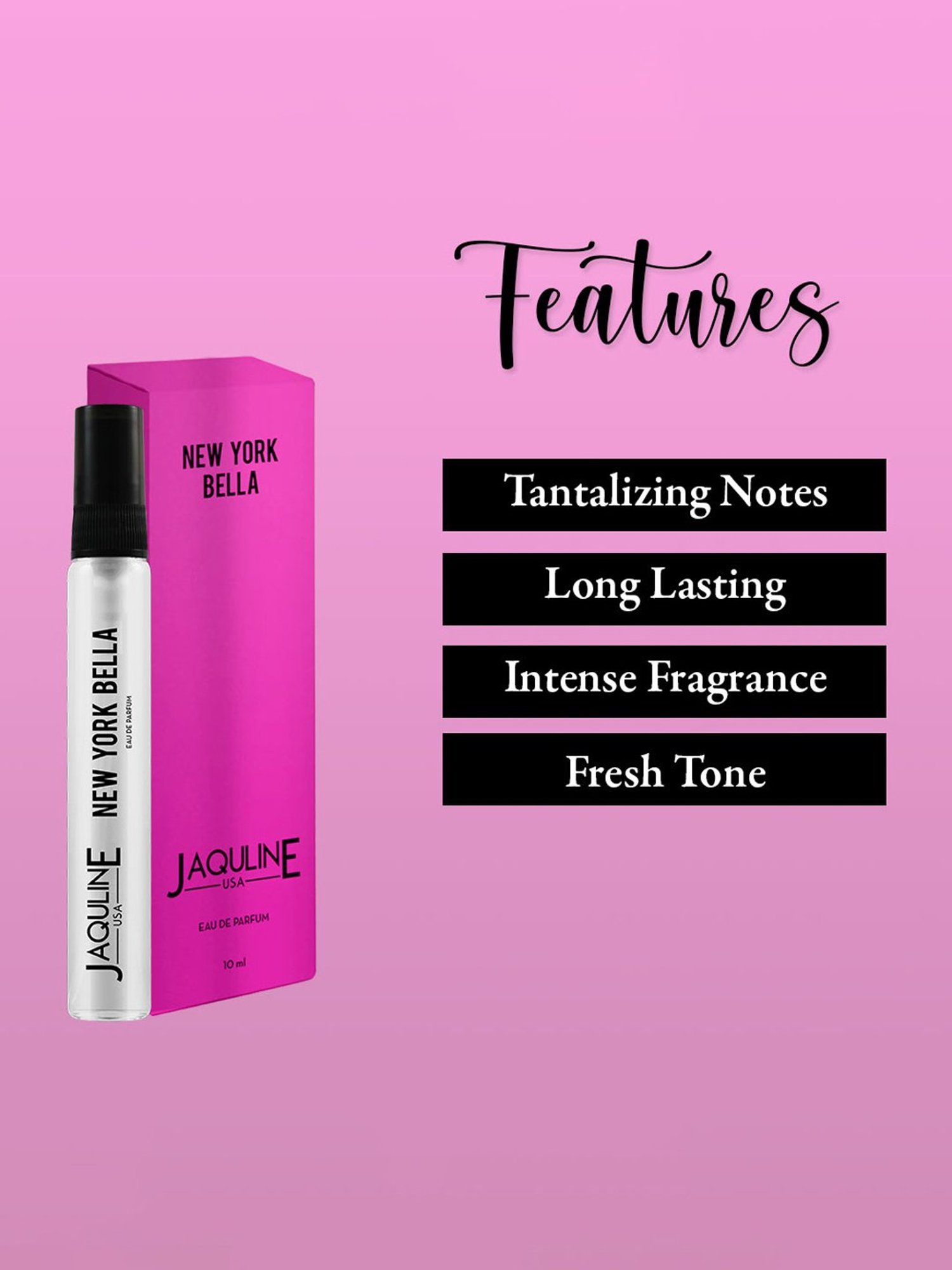 Jaquline USA New York Bella Eau de Parfum - 10 ml