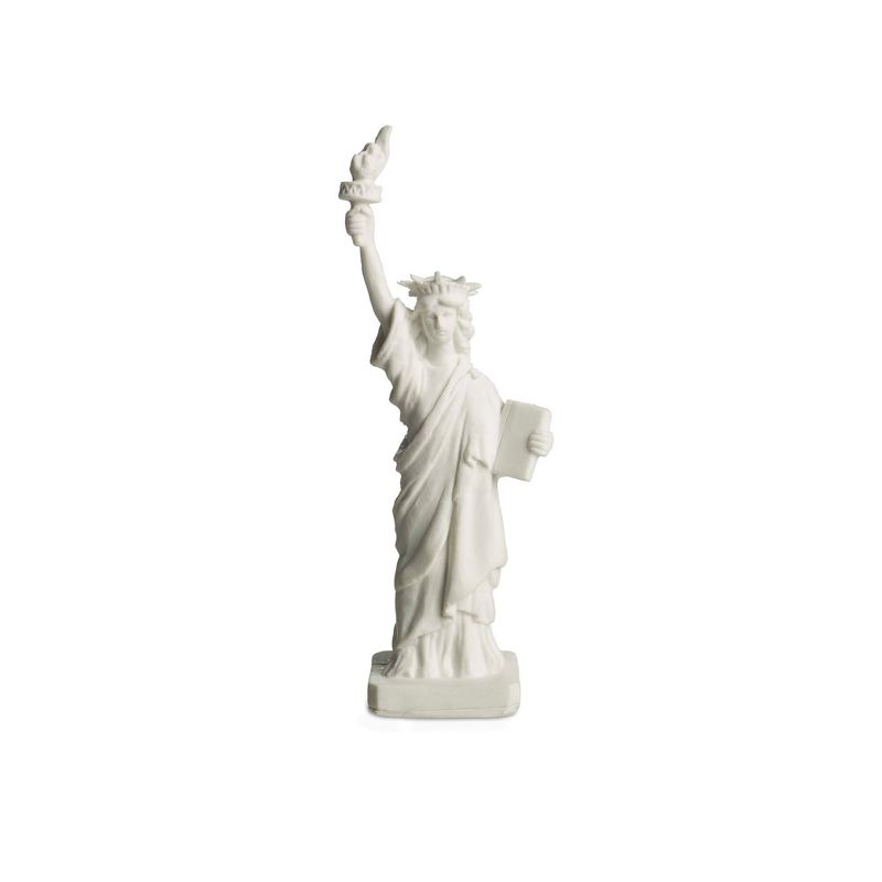 Design Ideas City of New York Eraser - Statue of Liberty - White, 1" x 1" x 4.1"