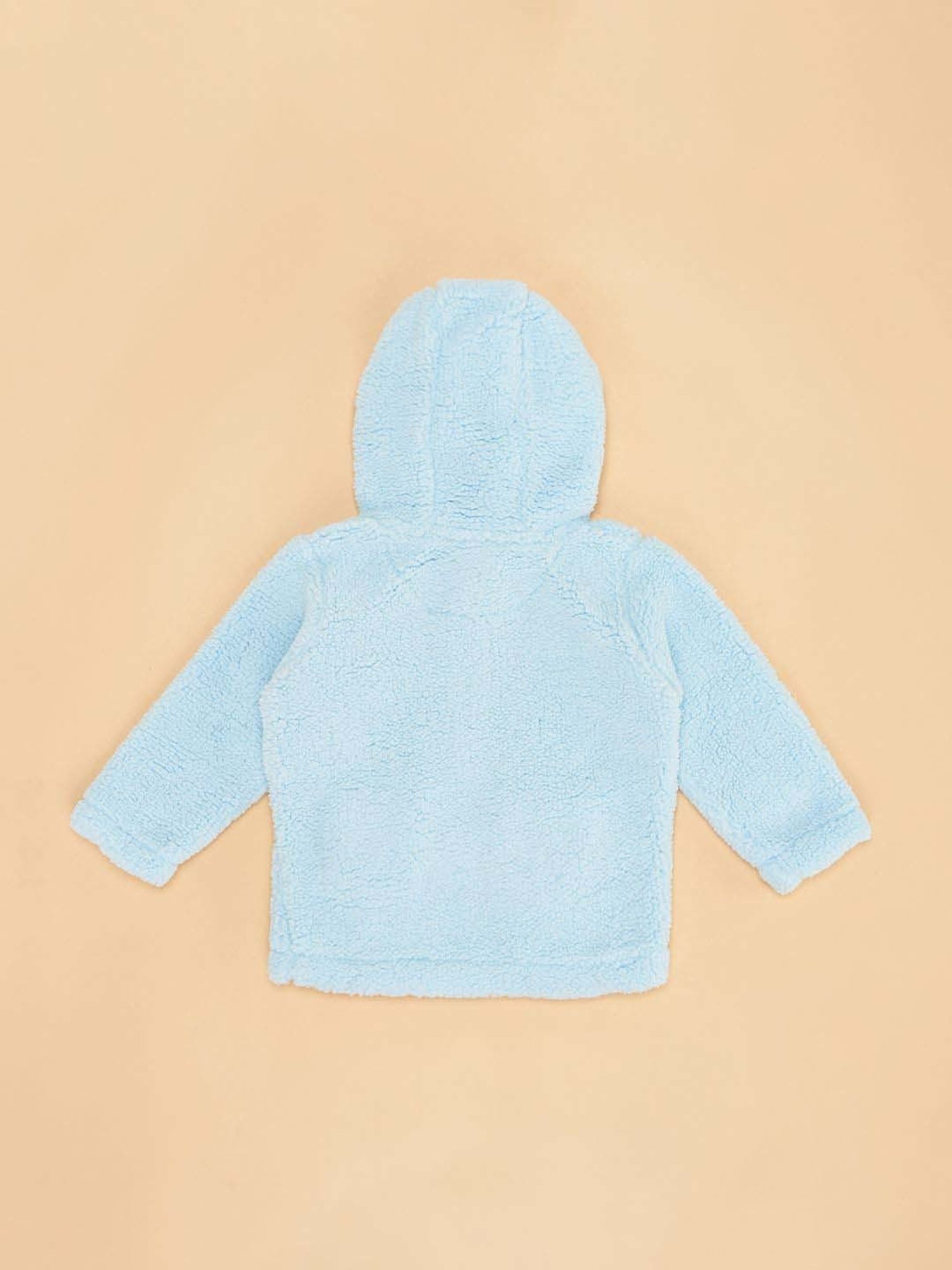 Pantaloons Baby Kids Sky Blue Cotton Regular Fit Full Sleeves Sweatshirt