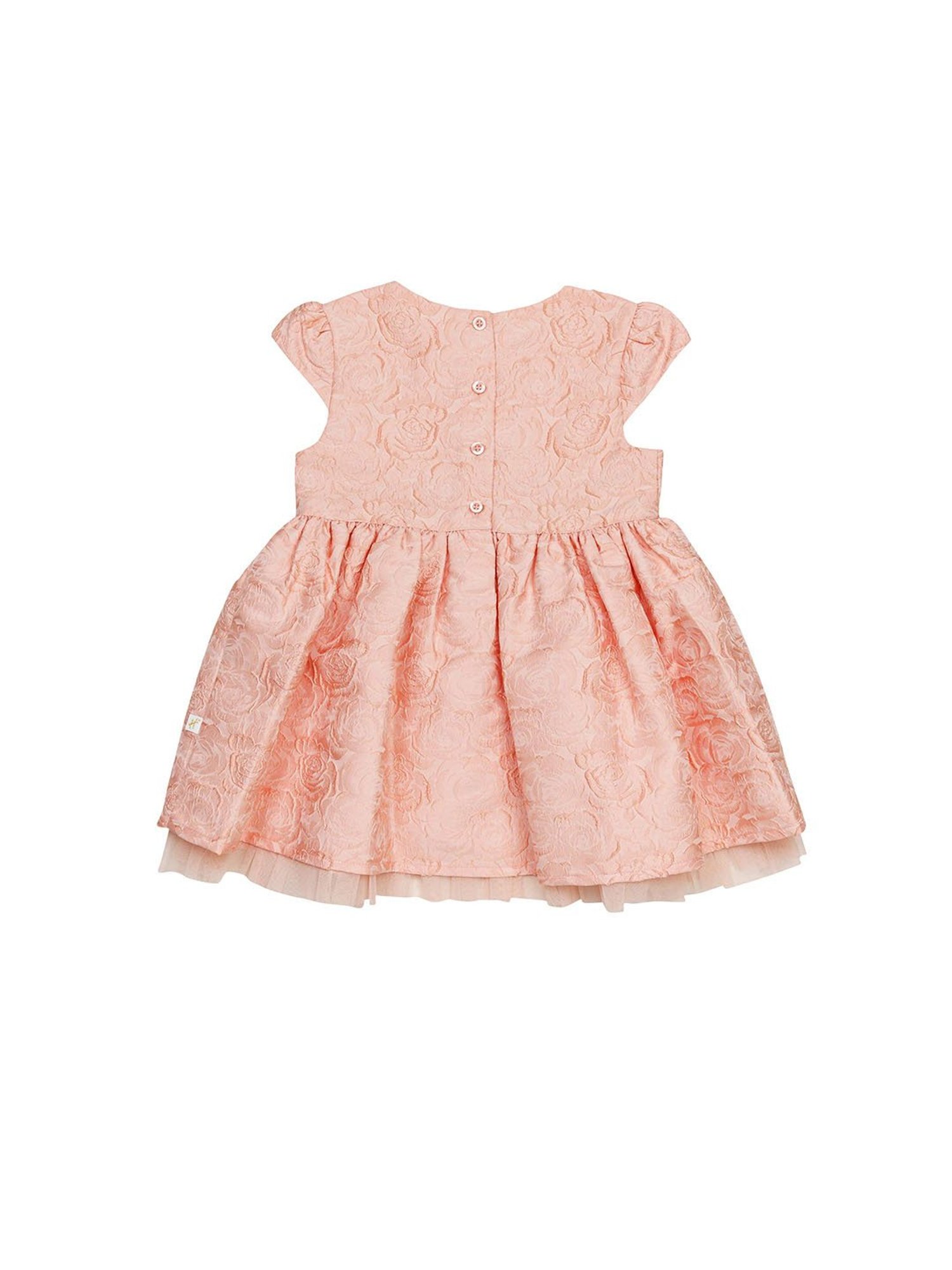 Pink Chick Kids Navy Solid Party Gowns