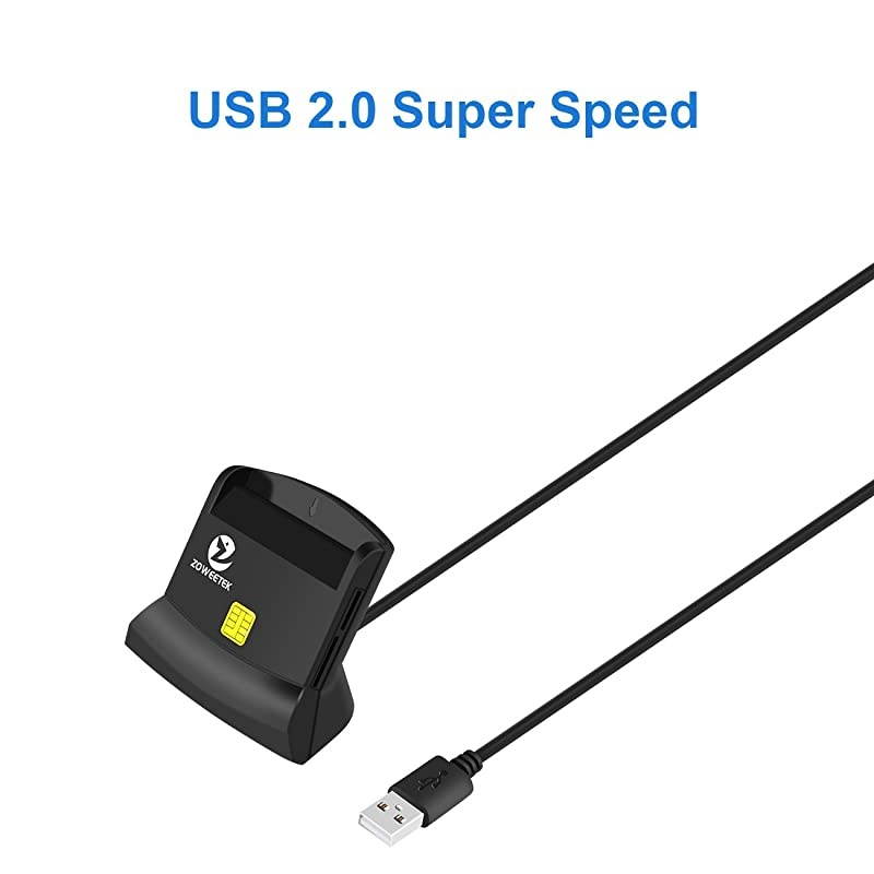 MultiFunction CAC Card Reader Can Read DOD Military Common Access Smart Card ID Card SD SDHC SDXC Micro SDTFlash MMC Micro SDHC Micro SDXC and SIM