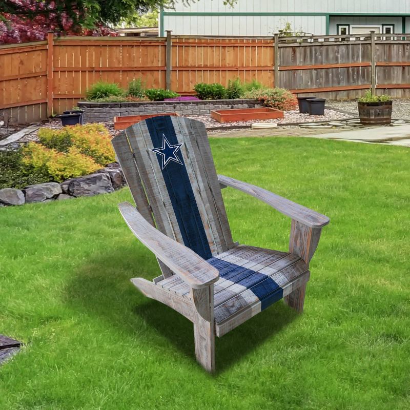 NFL Dallas Cowboys Wooden Adirondack Chair