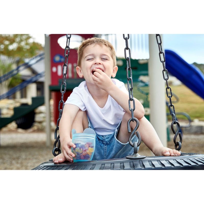 Zip Top Baby Snack Container - 4pk