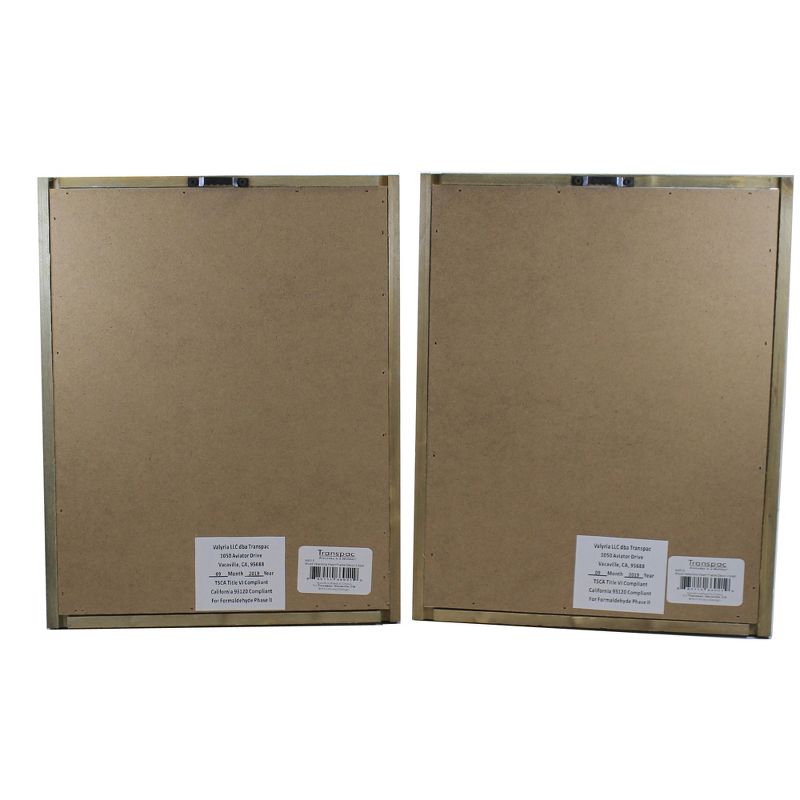 Valentine's Day 11.75" Heart Frame Decor Set Love Romance Transpac  -  Wall Sign Panels